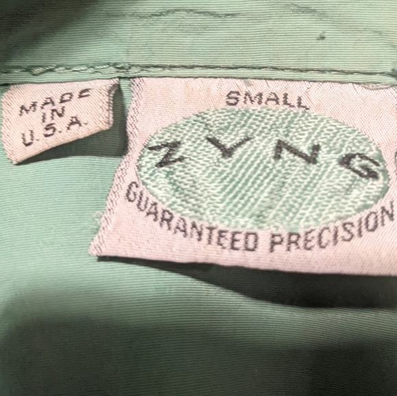 Vntg iridescent oversized "Outdoors Columbia Pictures" Zyng Jacket Small - Picture 4 of 10